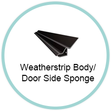 Weatherstrip Body / Door Side Sponge